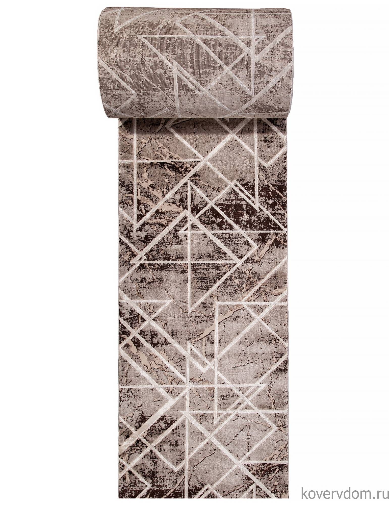 Ковровая дорожка ARMINA 04035B DARK BROWN Ковровая дорожка ARMINA 04035B DARK BROWN