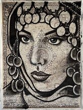 Круглый ковер PICTURES PC 53 GRAY-BEIGE