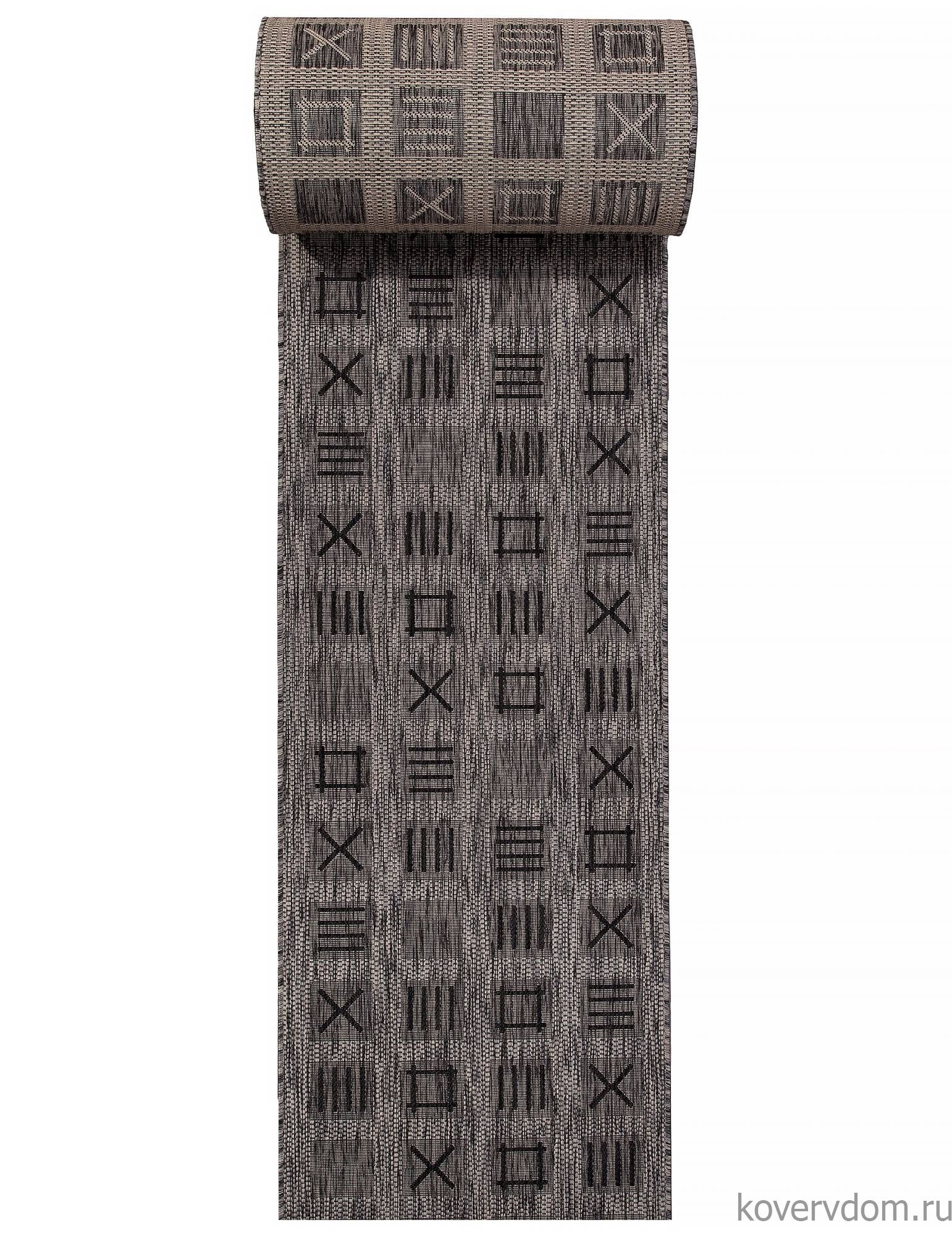 Ковровая дорожка VEGAS S003 D.GRAY-BLACK Ковровая дорожка VEGAS S003 D.GRAY-BLACK