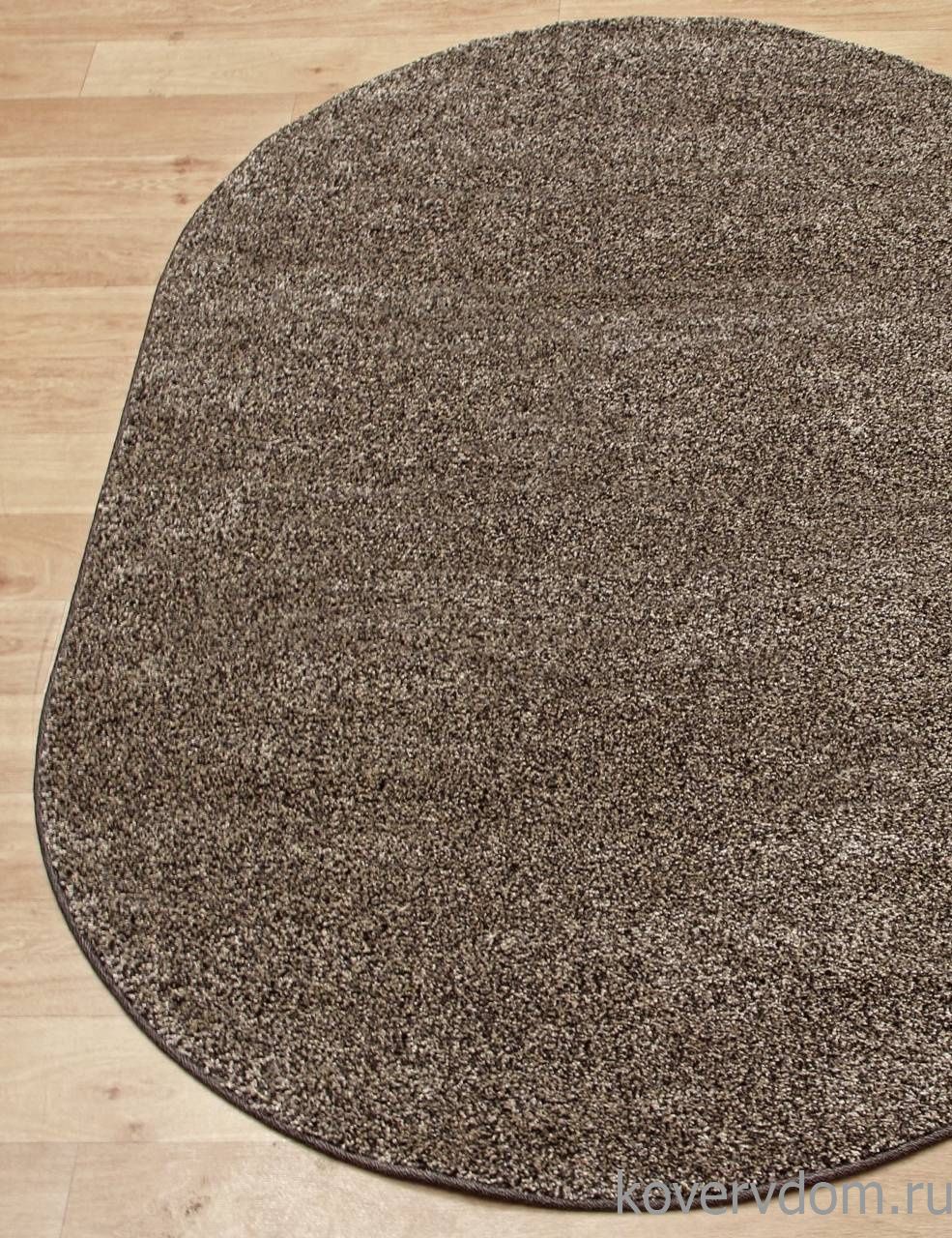 Ковер PLATINUM t600 D.BEIGE-BROWN Овал