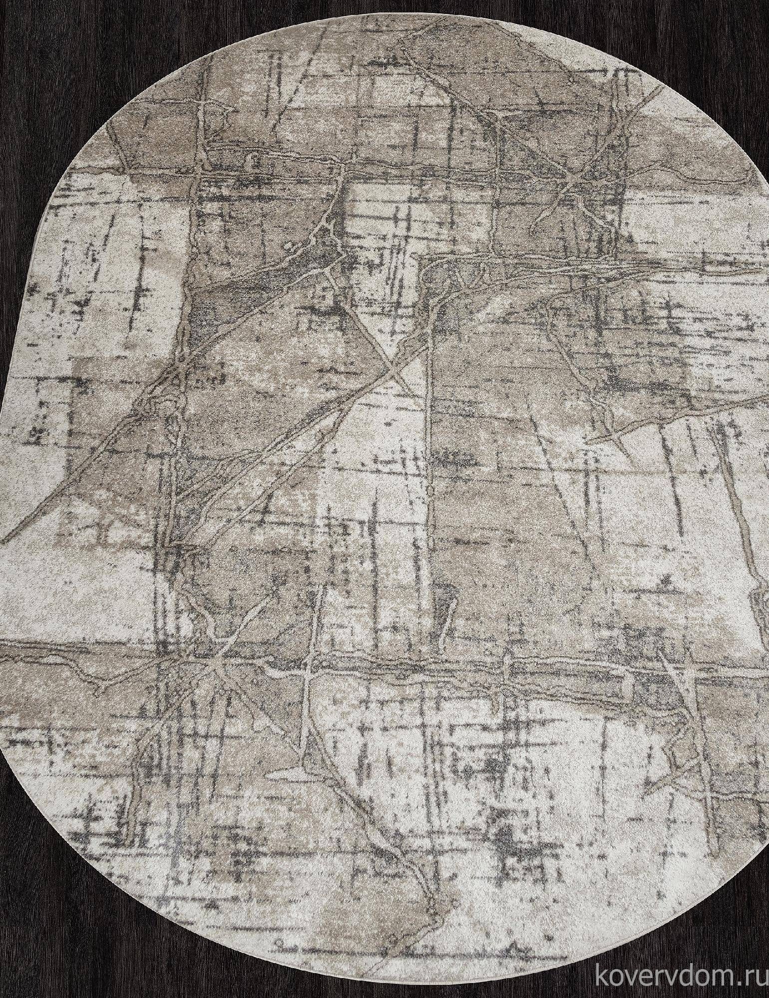 Ковер TORNADO F160 BEIGE Овал Ковер TORNADO F160 BEIGE Овал