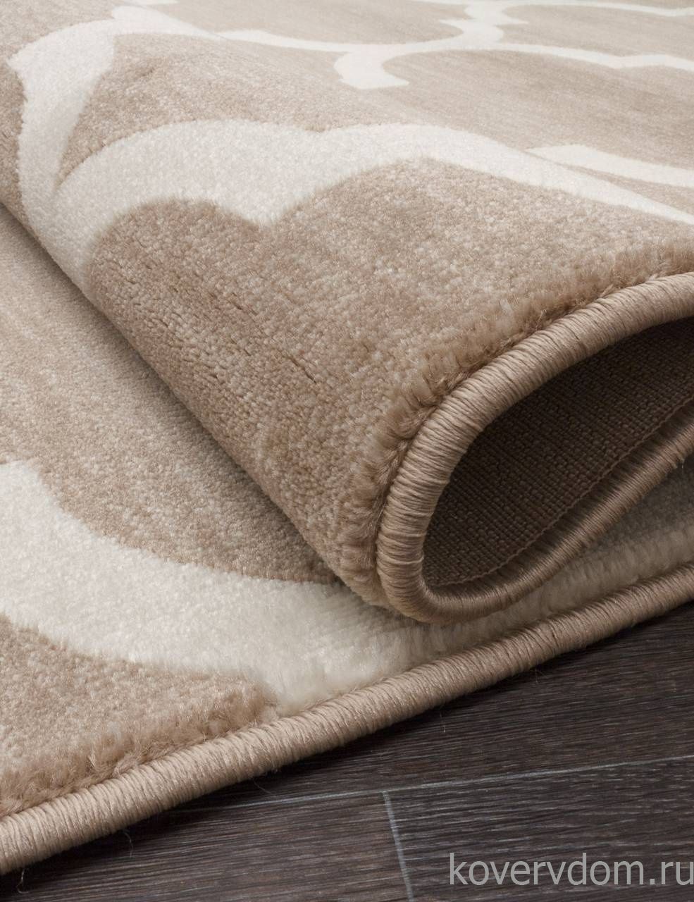 Ковер MEGA CARVING WK d422 D.BEIGE-CREAM Ковер MEGA CARVING WK d422 D.BEIGE-CREAM