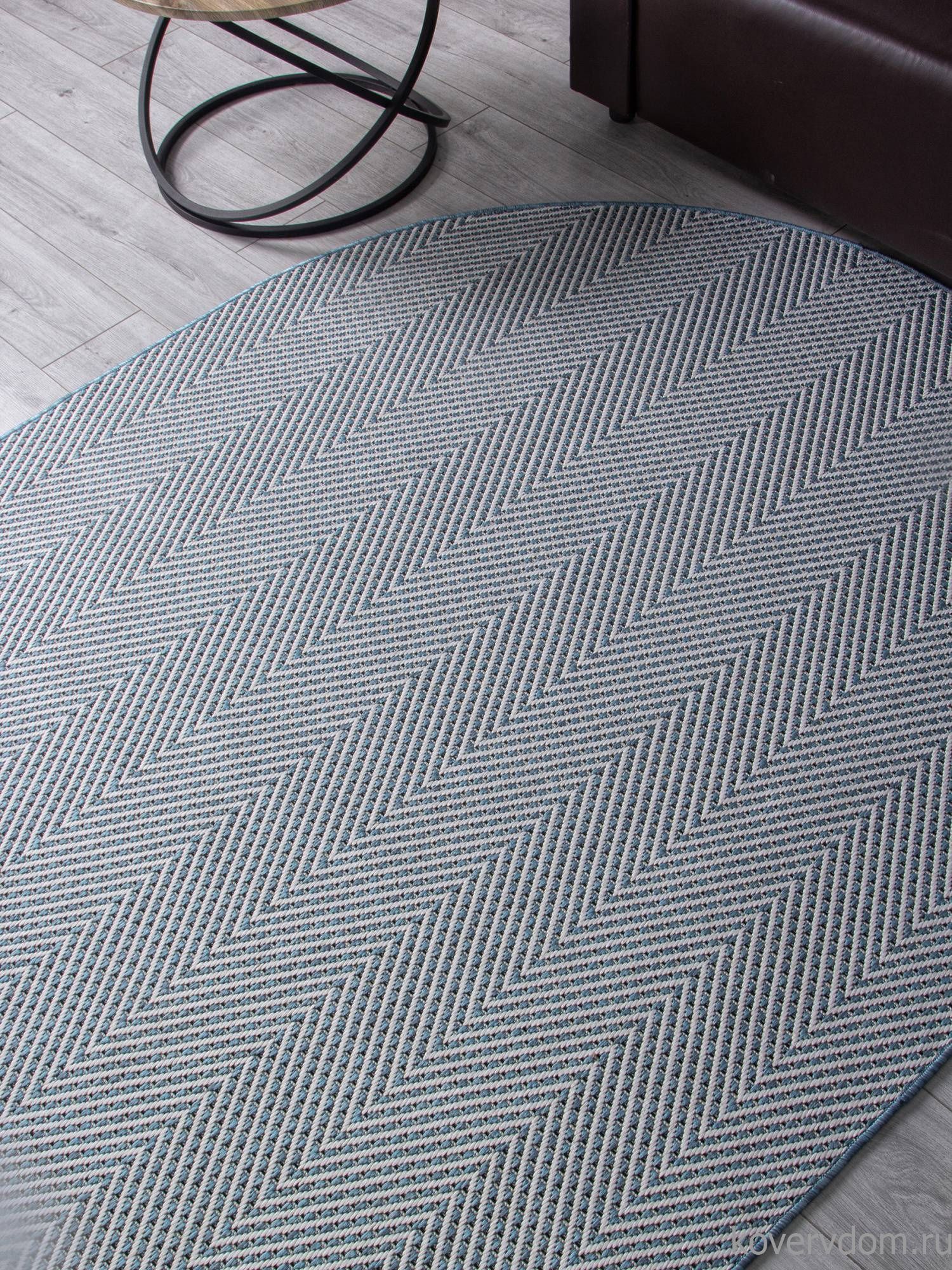 Ковер KAIR S156 BLUE Овал