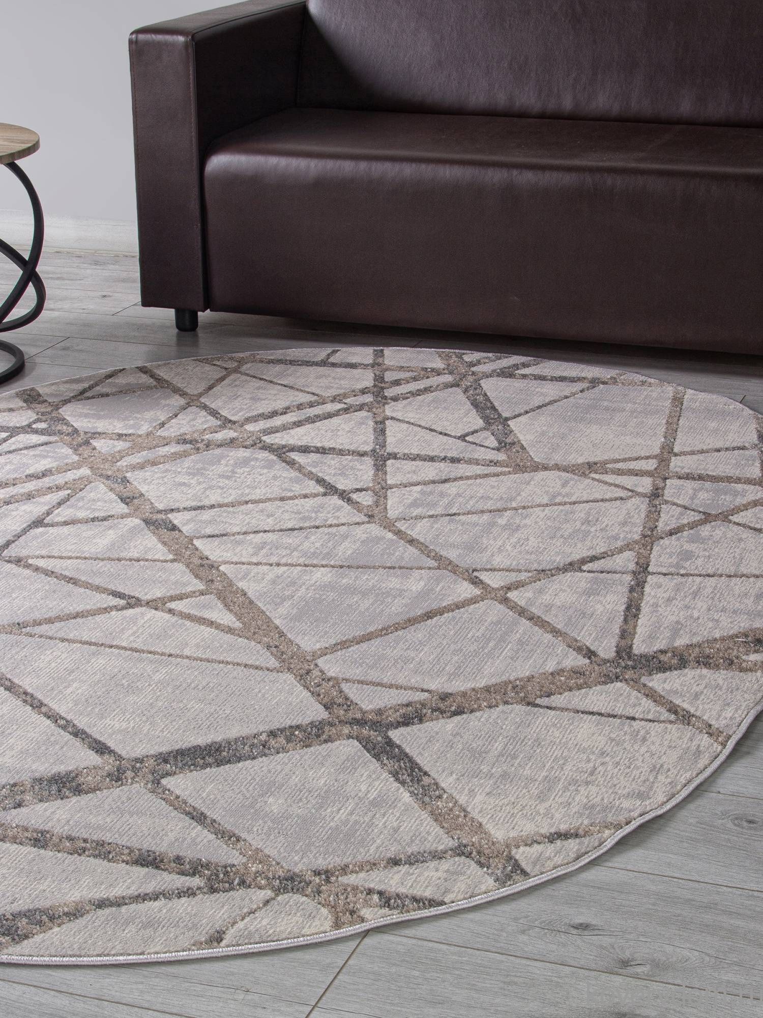 Ковер LIMAN F478 GRAY-BEIGE Овал Ковер LIMAN F478 GRAY-BEIGE Овал