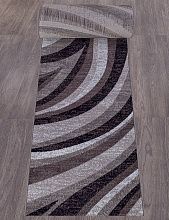 Современный ковровая дорожка SILVER d234 GRAY-PURPLE