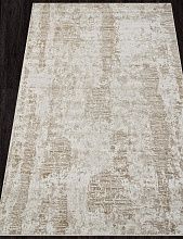 Пушистый круглый ковер DONA G023 BEIGE