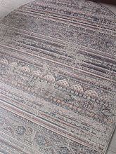 Ковер розовый ZUMMA F260 PINK Овал