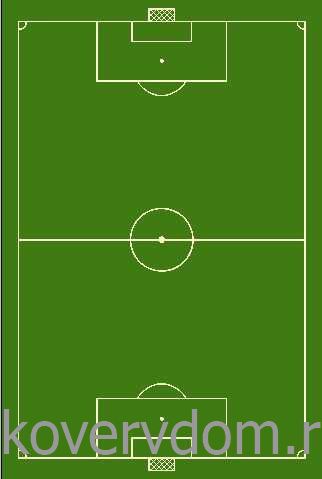 Детский ковер Футбольное поле 40874