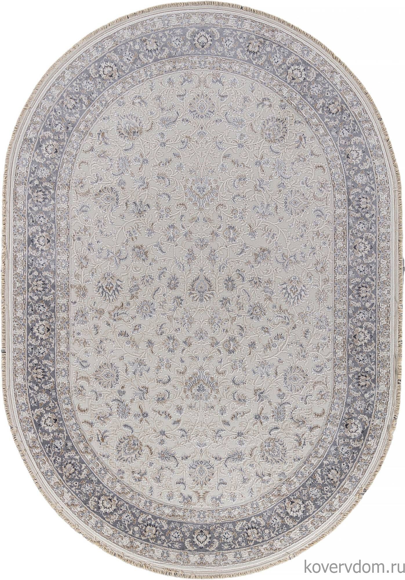 Ковер Jasmine 35831Z CREAM / L.GREY Овал Ковер Jasmine 35831Z CREAM / L.GREY Овал