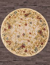 Однотонный ковер GENOVA 38027 626260 Круг V