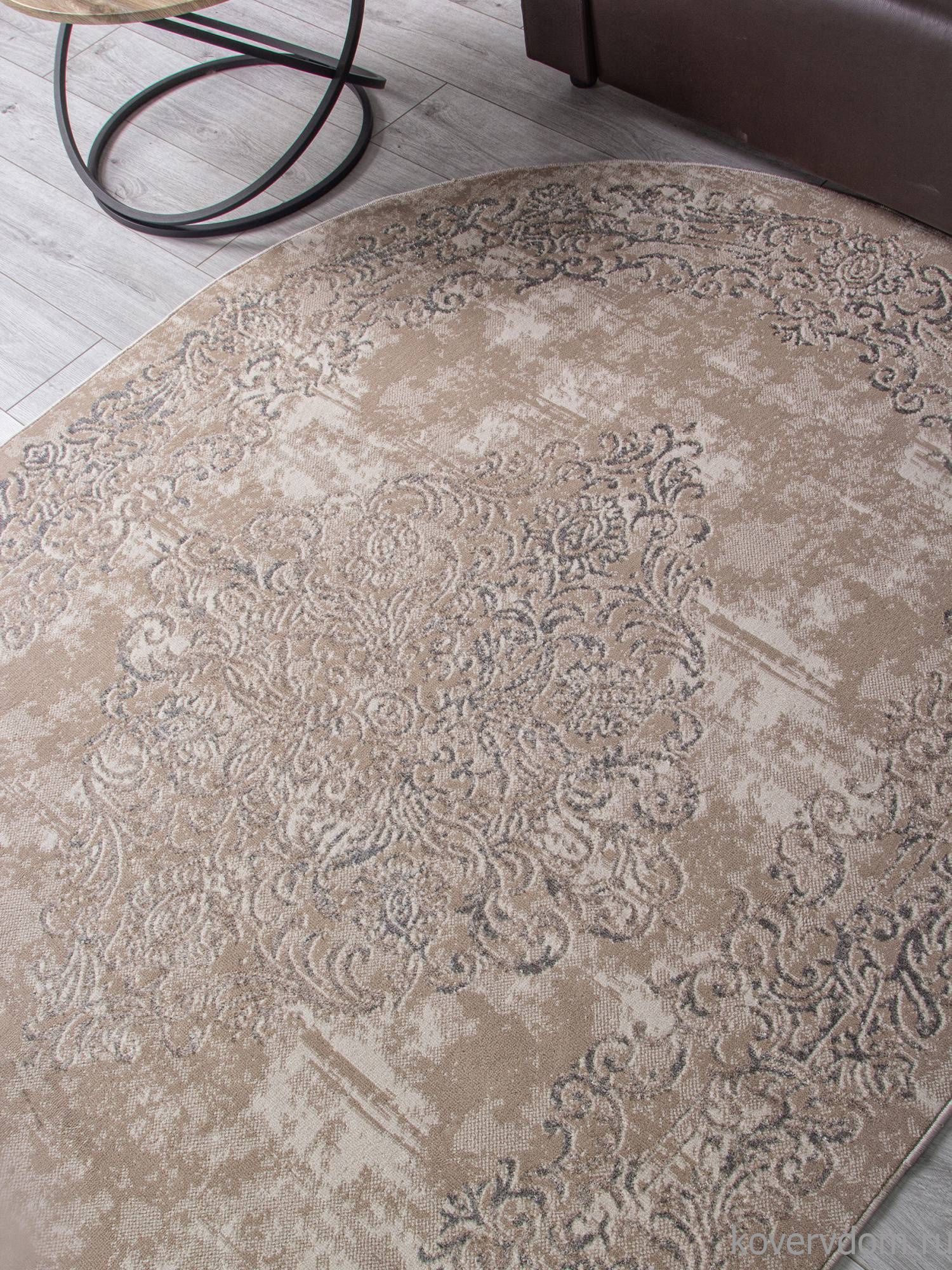 Ковер LIMAN F481 BEIGE Овал Ковер LIMAN F481 BEIGE Овал