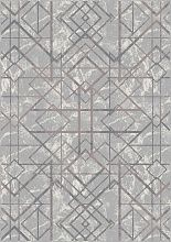 Пушистый ковер NORD F480 GRAY-BEIGE