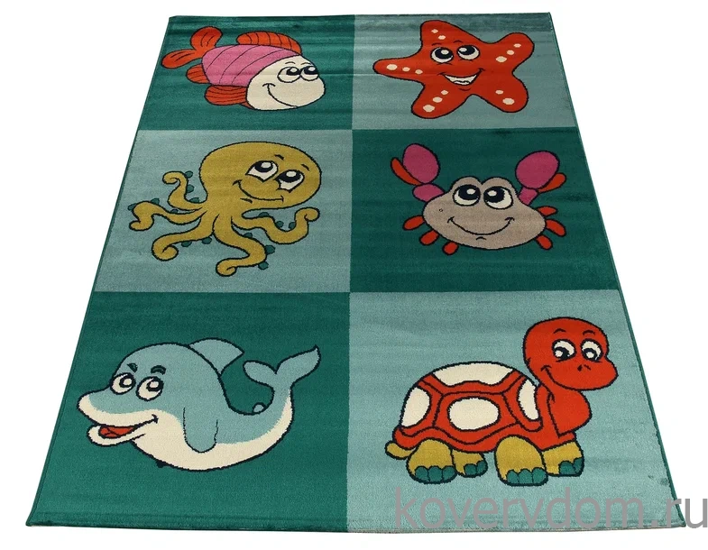 Детский ковер Sonic Kids Подводный мир 1314 IA1 S Детский ковер Sonic Kids Подводный мир 1314 IA1 S