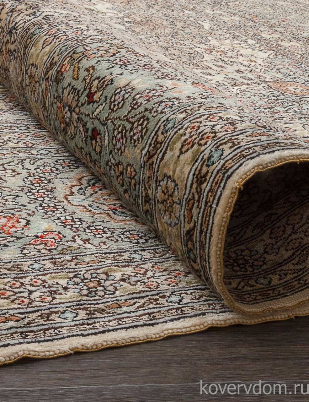 Ковер Tibet SILK & SILK S-02 CREAM / BLUE