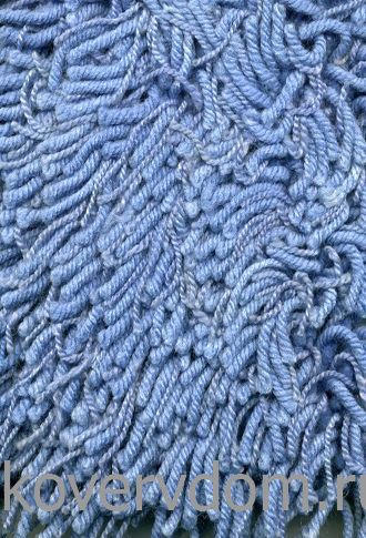 Ковер Шегги акрил B13 темно-голубой Ковер Шегги акрил B13 темно-голубой