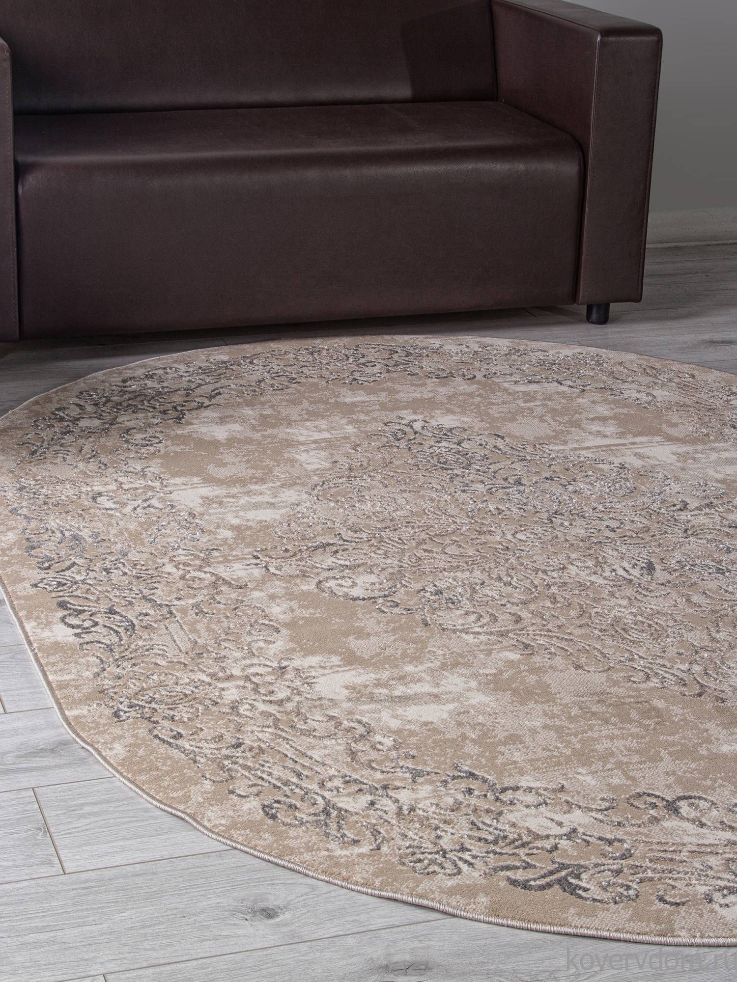 Ковер LIMAN F481 BEIGE Овал Ковер LIMAN F481 BEIGE Овал