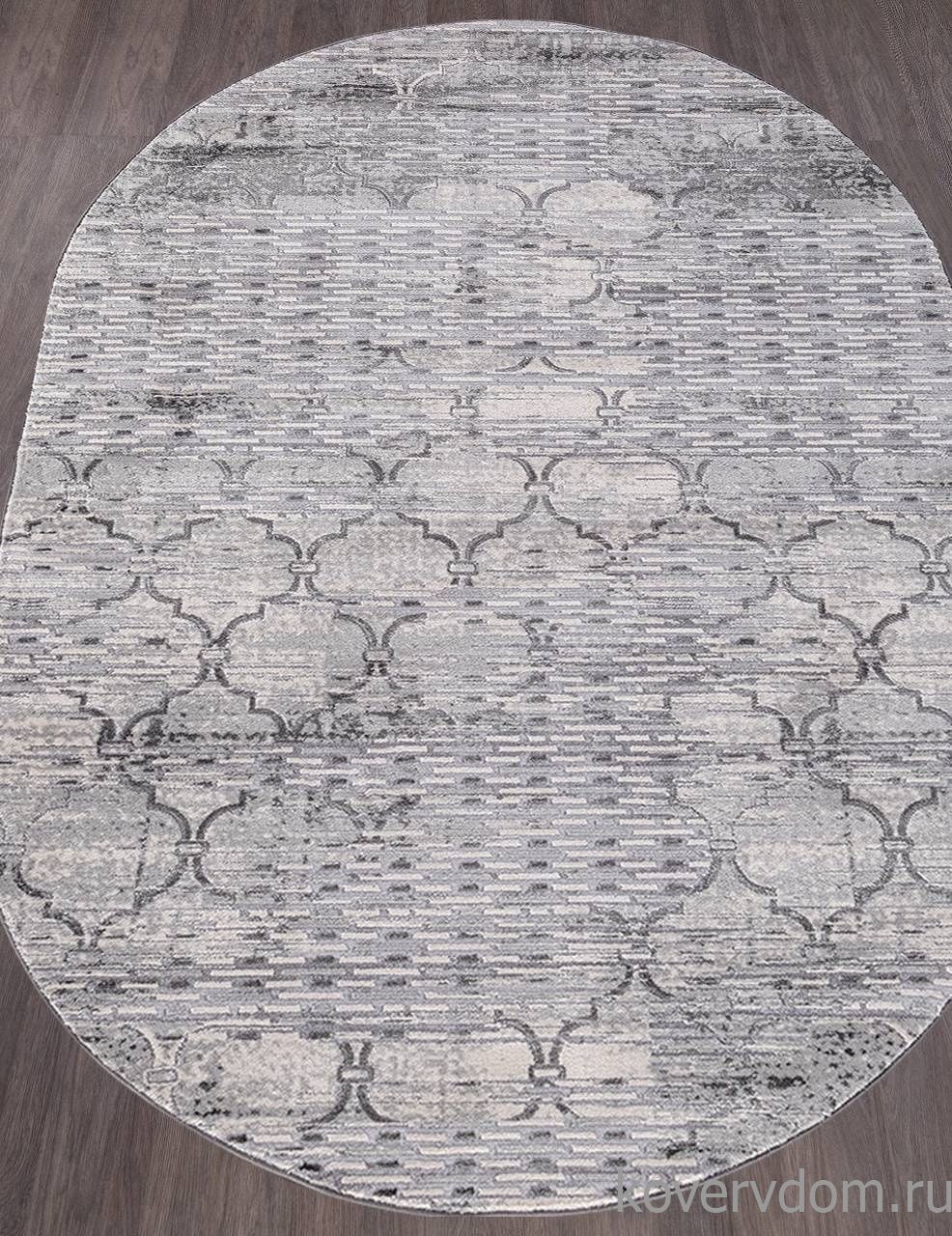 Ковер MARDAN 5097A COKEN D.GREY / K.GREY Овал
