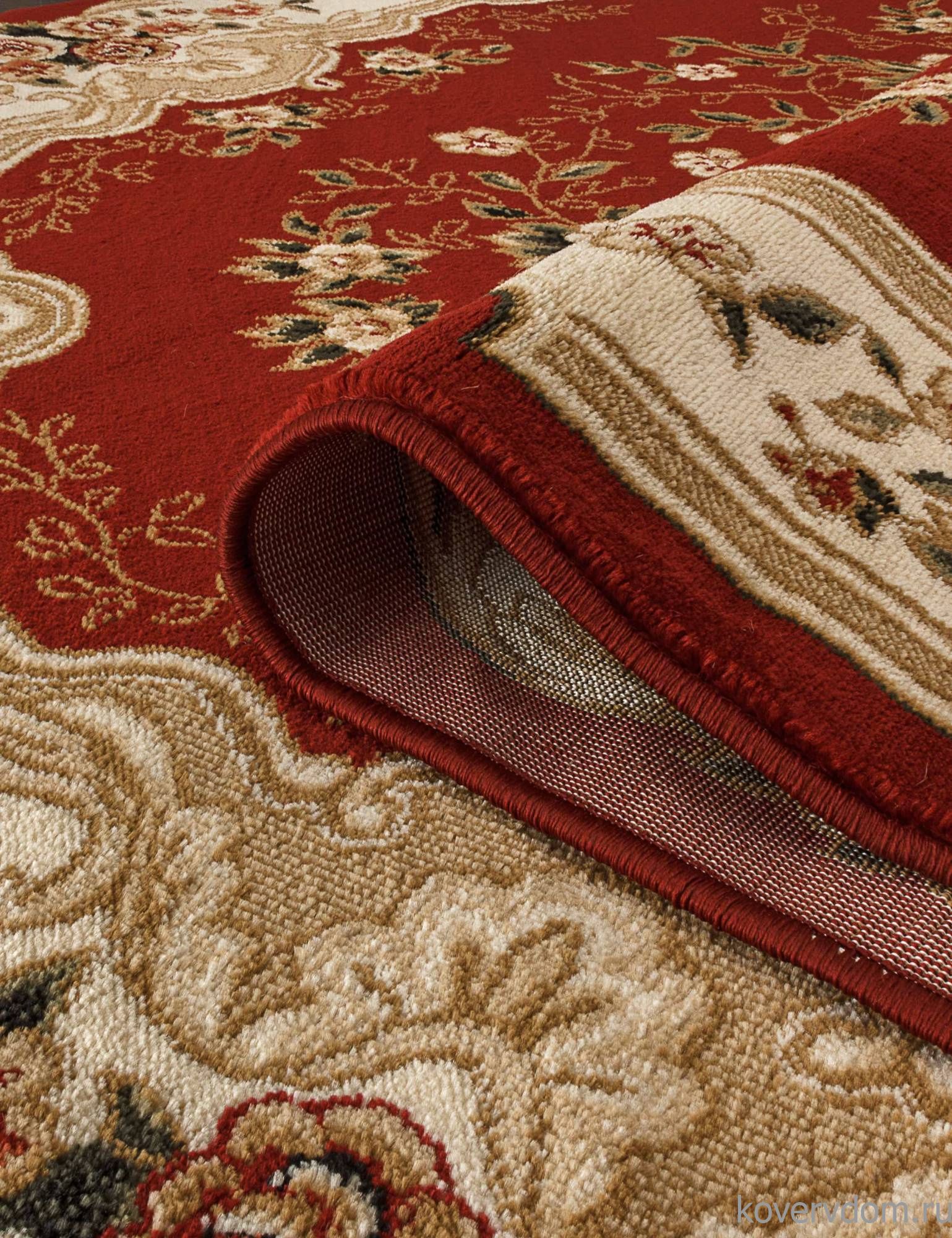 Ковер VALENCIA 2 D317 RED Овал