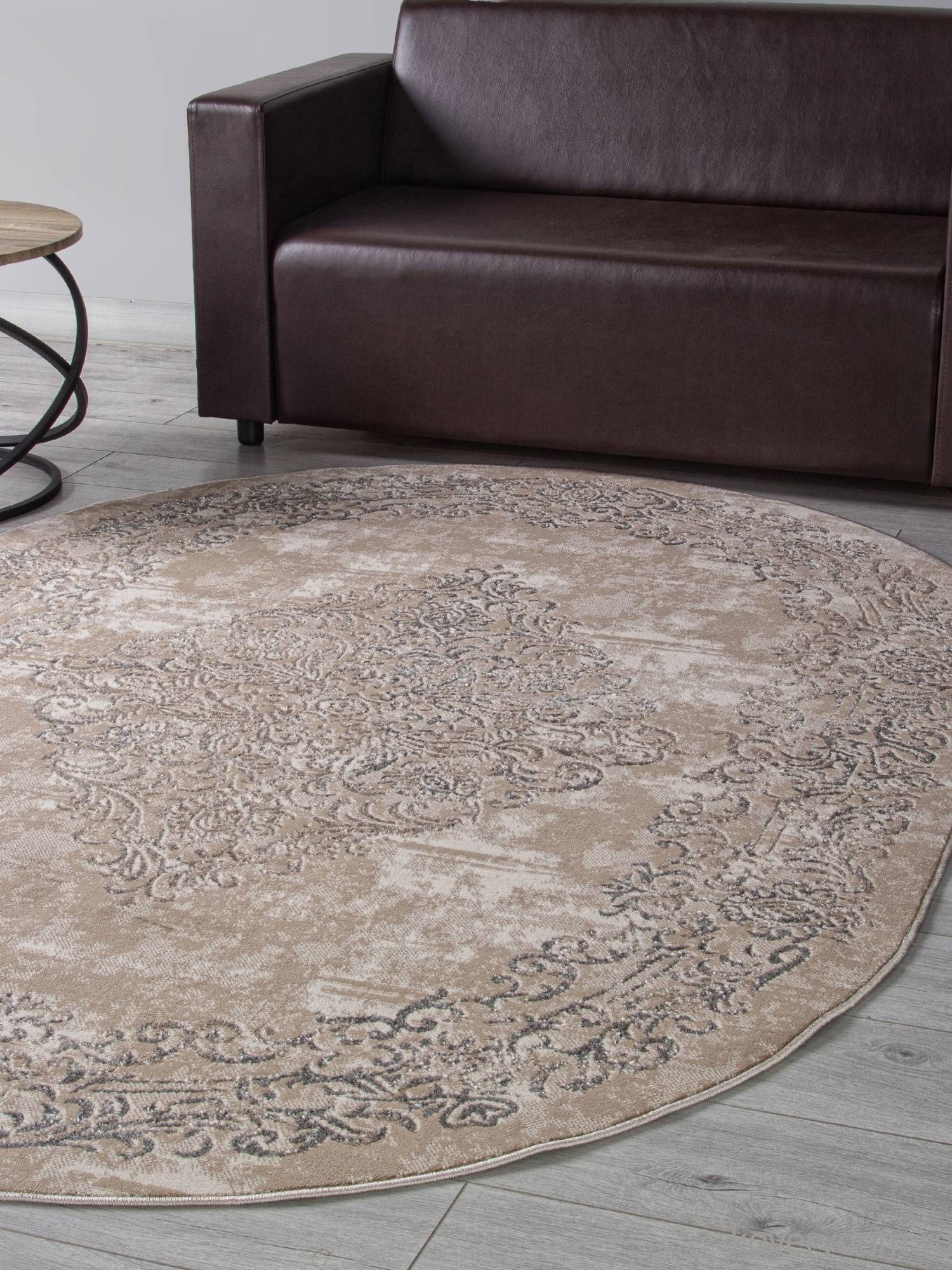 Ковер LIMAN F481 BEIGE Овал Ковер LIMAN F481 BEIGE Овал