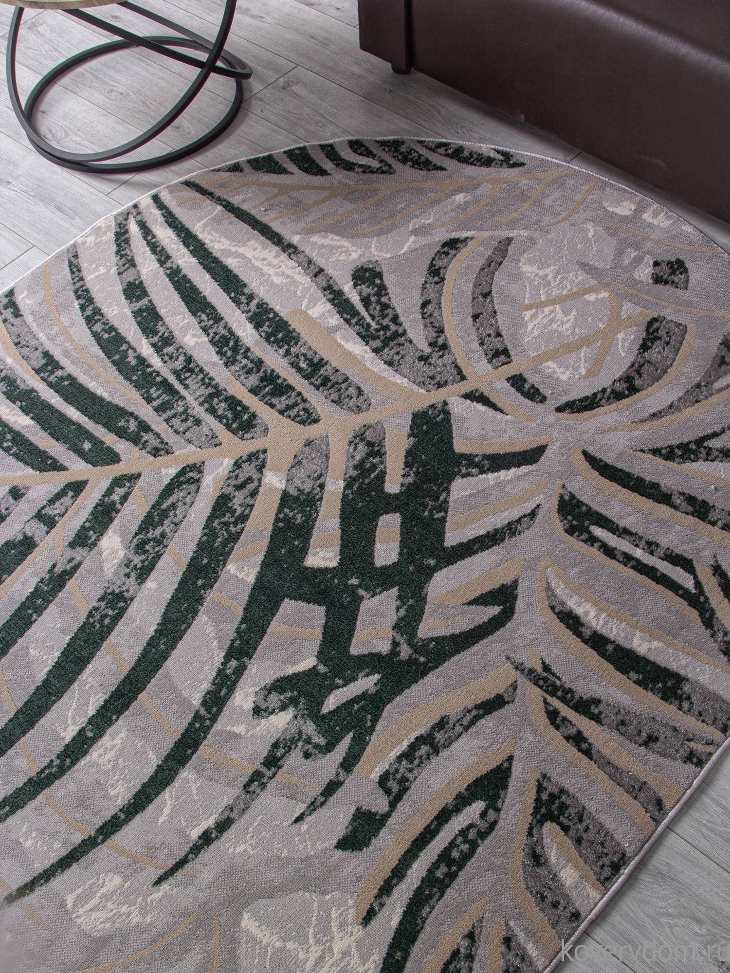 Ковер LIMAN F479 GRAY-GREEN Овал Ковер LIMAN F479 GRAY-GREEN Овал