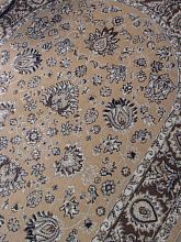 Овальный ковер обычный ворс PRAGA 06030A BEJ / KAHVE Овал