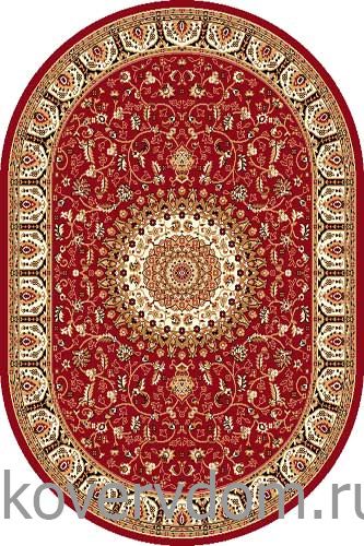 Ковер LAGUNA D409 RED Овал