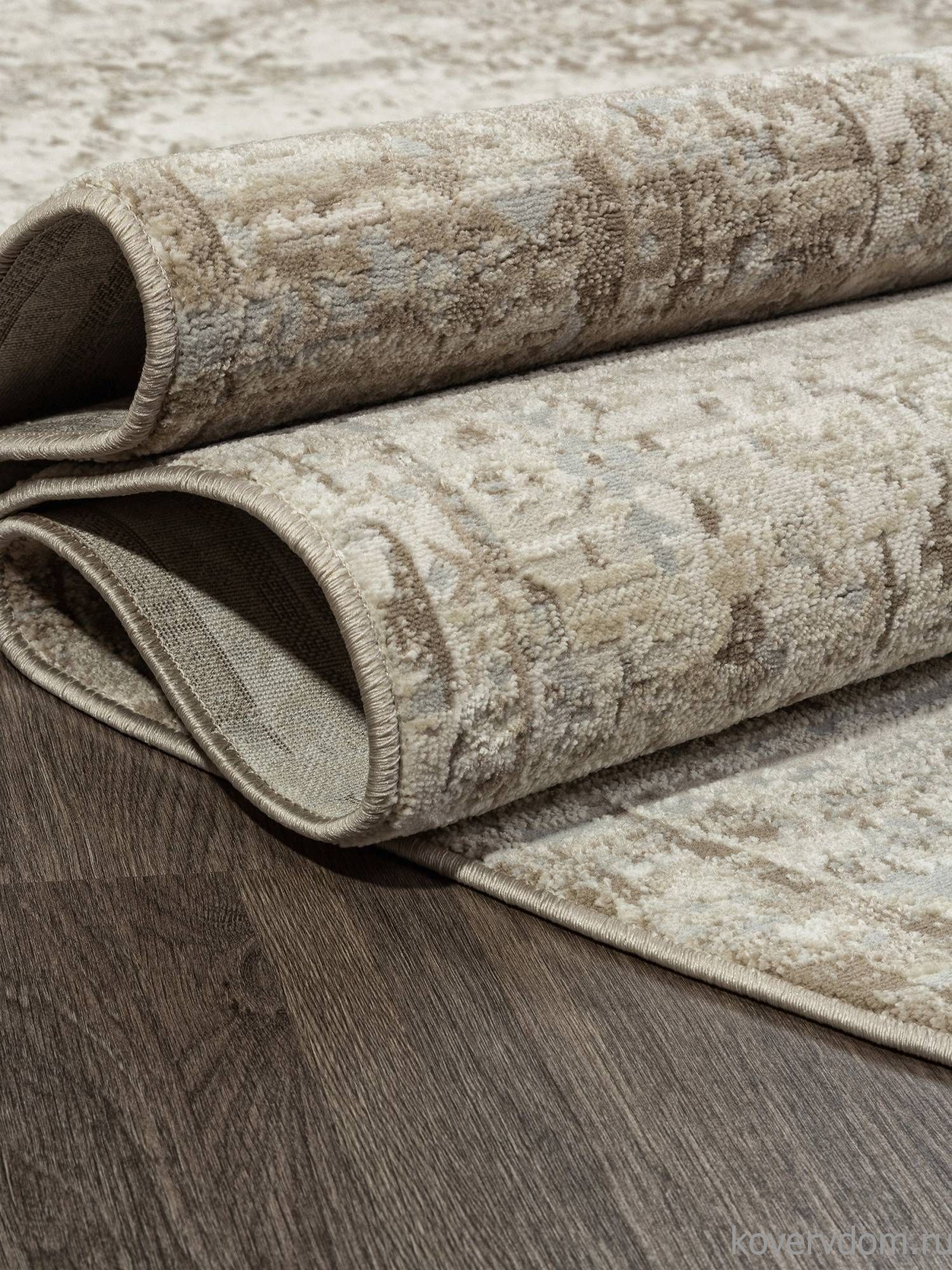 Ковер AFINA F446AD BROWN / BEIGE Овал Ковер AFINA F446AD BROWN / BEIGE Овал